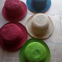hats raffia