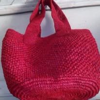 bag raffia croche